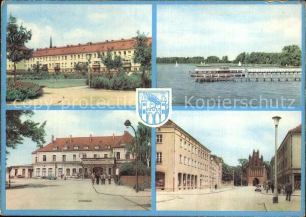 Neubrandenburg Badstübnerstrasse Bahnhof Tollensesee S