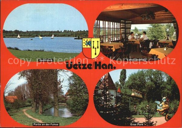 Uetze Irenensee Partie an der Fuhse Erse Park