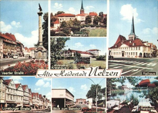 Uelzen Lueneburger Heide Veersser Strasse Lüneburger Strasse Bah