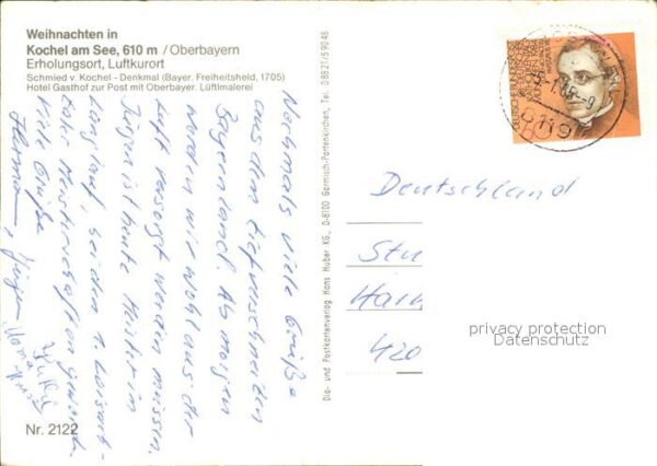 Kochel See Hotel Gasthof zur Post im Weihnachtskle – Bild 2