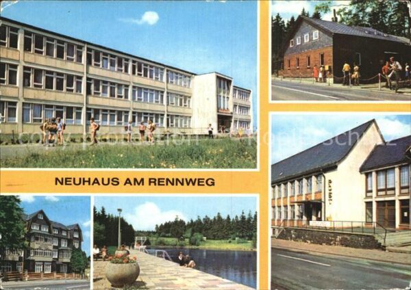 Neuhaus Rennweg Erholungsheim Ernst Thälmann Rennsteigb