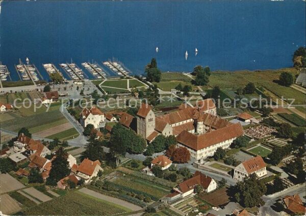 Reichenau Bodensee Marienmünster Fliegeraufnahme