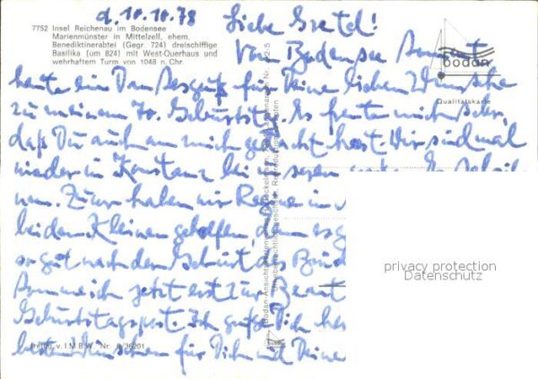 Reichenau Bodensee Marienmünster Fliegeraufnahme – Bild 2