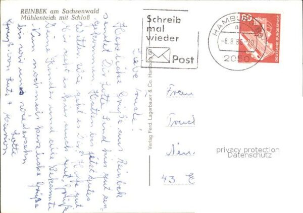 Reinbek Mühlenteich Schloss – Bild 2