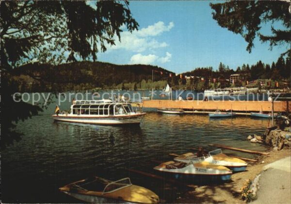 Titisee Bootsanlegestelle