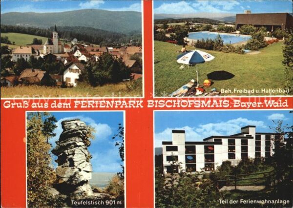 Bischofsmais Teufelstisch Ferienwohnanlage Freibad
