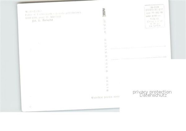 Warschau Masowien Palac W. Lazienkach – Bild 2