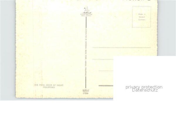 Philippinen Passig River Nachtaufnahme – Bild 2
