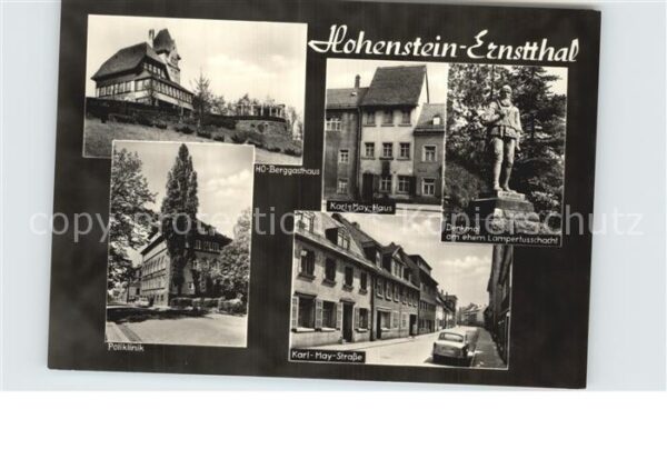 Hohenstein-Ernstthal Poliklinik Karl-May-Strasse HO-Berggast