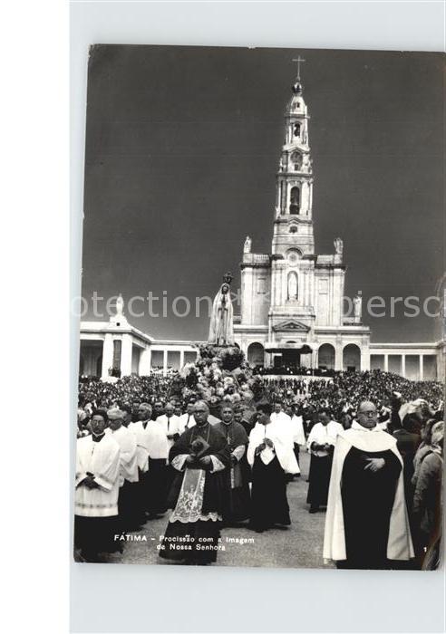 Fatima Prozession Bildnis der Mutter Gottes
