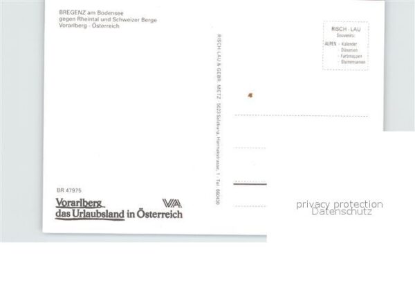Bregenz Vorarlberg Rheintal Schweizer Berge – Bild 2