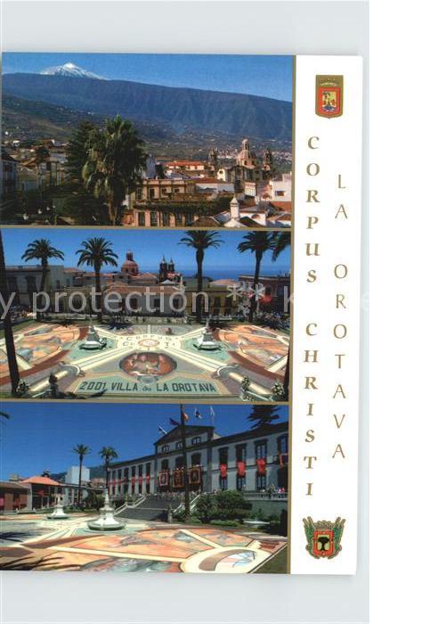 Orotava Tenerife Corpus Christi
