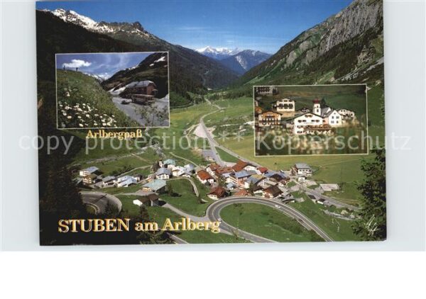 Stuben Vorarlberg Arlbergpass Klostertal Schesaplana
