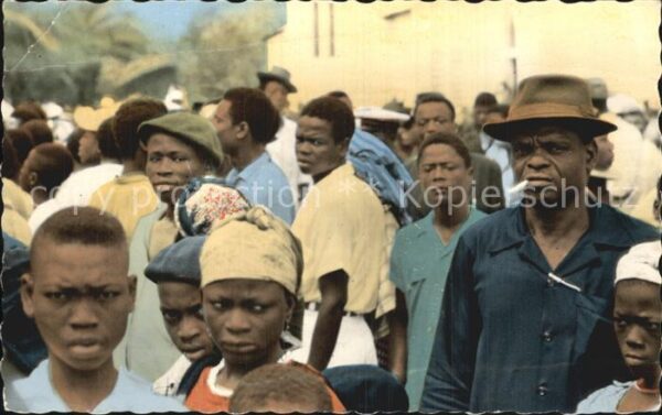Typen Afrika Visages Africains