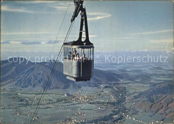 Seilbahn Rauschberg Ruhpolding Chiemsee