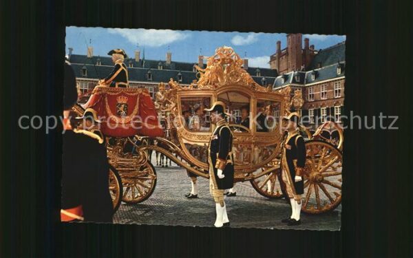 Pferdekutschen Goldene Kutsche Staatswagen Königliche