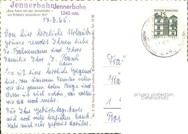Sessellift Seilbahn Jenner – Bild 2