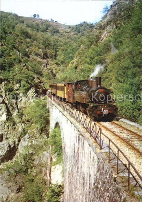 Lokomotive Chemin de Fer du Vivarais Ligne Tournon