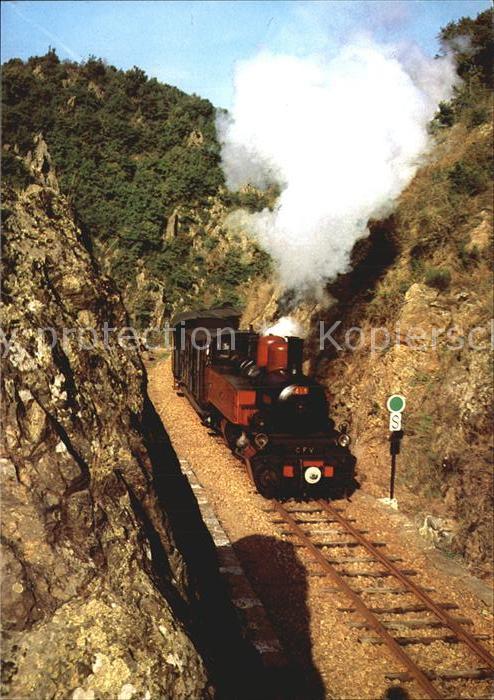Lokomotive Chemin de Fer du Vivarais Ligne Tournon