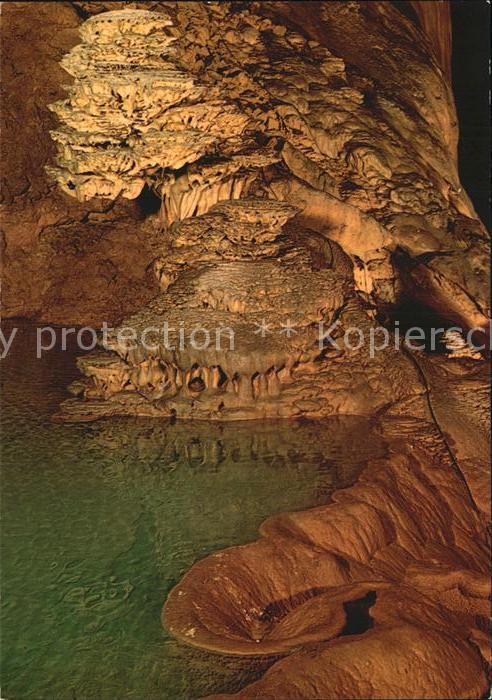Hoehlen Caves Grottes Gouffre de Padirac Lac Superieur Stalag