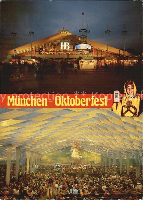 Oktoberfest München Hofbräu-Festzelt Münchner Kindl