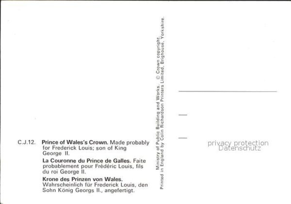 Krone Koenigshaeuser Prince of Wales_s Crown – Bild 2