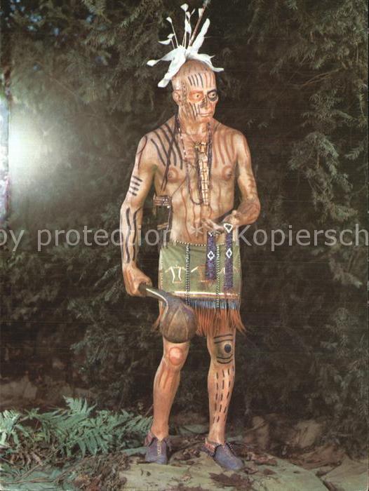 Indianer Native American Irokesen-Häuptling Indianer-Museum Karl