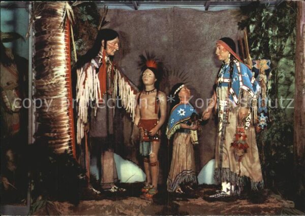Indianer Native American Prärie-Indianer um 1890 Indianer-Museum