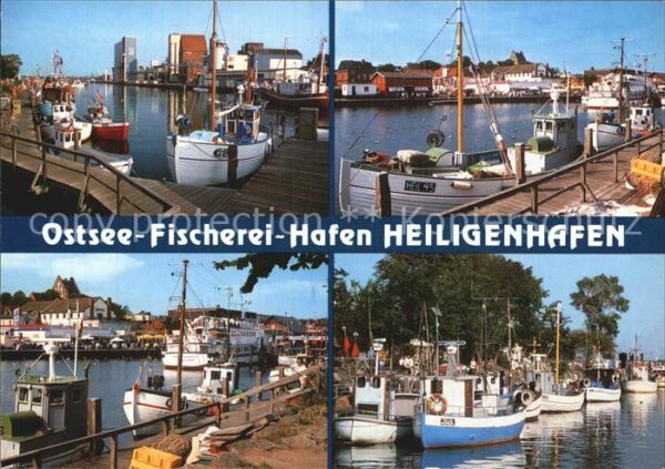 Fischerei Heiligenhafen Fischerei-Hafen Fischkutt