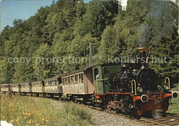 Lokomotive Sihltalbahn Schnaaggi-Schaaggi-Dampfzüg