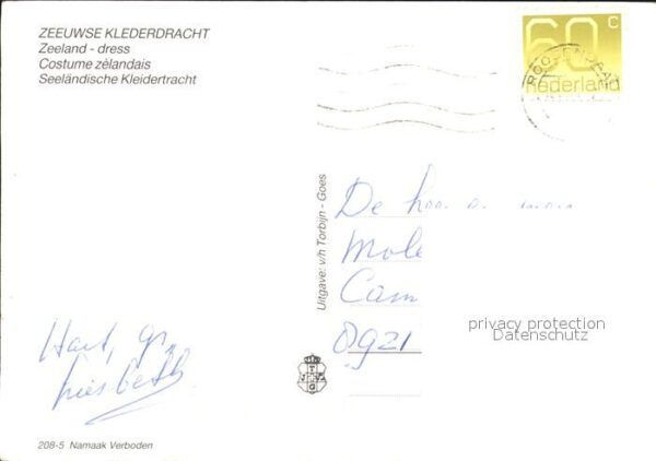 Trachten Holland Zeeuws Klederdracht – Bild 2