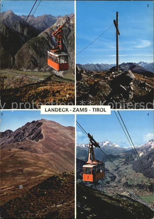Seilbahn Venet Landeck Zams Gipfelkreuz Hoher Ri