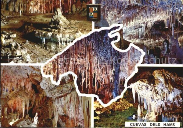 Hoehlen Caves Grottes Cuevas dels Hams Mallorca Porto Cristo