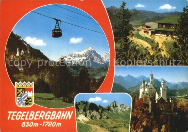 Seilbahn Tegelberg Schloss Neuschwanstein