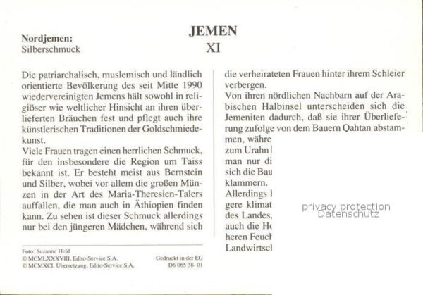 Typen Jemen Kind Silberschmuck – Bild 2