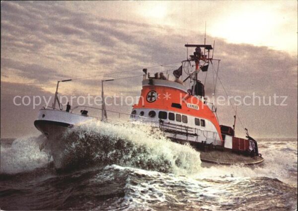 Motorboote Seenotkreuzer mit Tochterboot Theodor H