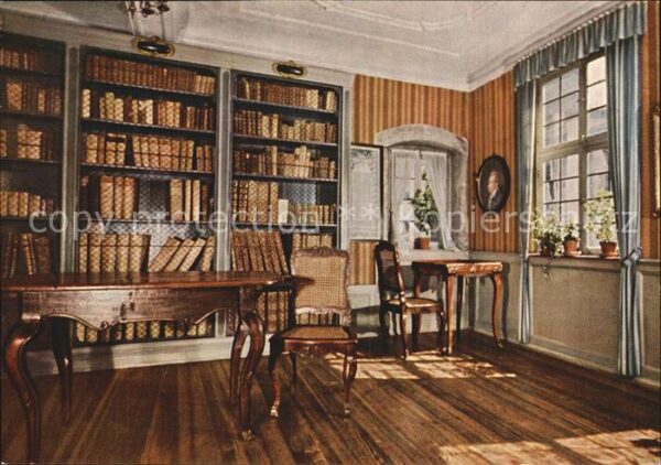 Goethe Johann Wolfgang von Goethehaus Frankfurt am Main Bibliothek