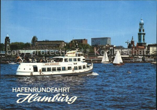 Motorschiffe Hafenrundfahrt Hamburg