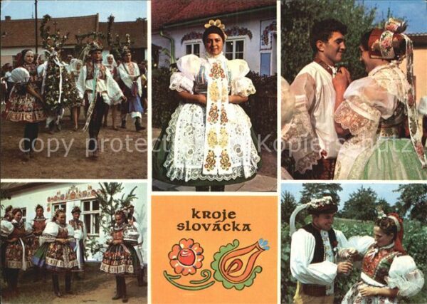 Trachten Slowakei Svatoborice Dolni Bojanovice Podluzi