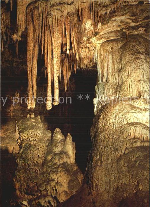 Hoehlen Caves Grottes Moravsky Kras Punkva-Höhle Salm-Säule