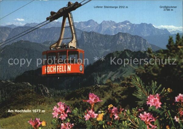 Seilbahn Hochfelln Bergen