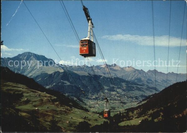 Seilbahn Birg-Engstligenalp Adelboden Gsür Niese