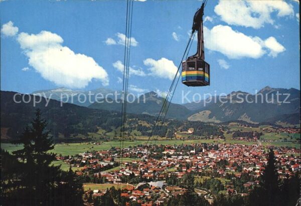 Seilbahn Neue Nebeljoen-Seilbahn Oberstdorf Hohe