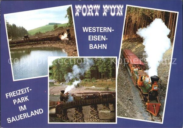Vergnuegungspark Fort Fun Western-Eisenbahn Gevelinghaus