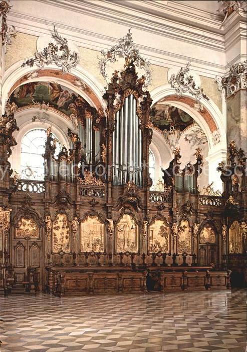 Kirchenorgel Benediktinerabtei Ottobeuren Chorgestüh