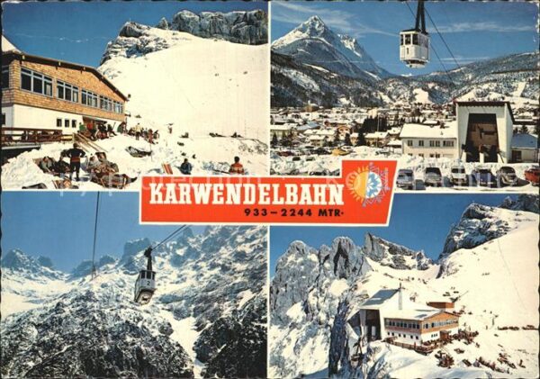 Seilbahn Karwendel Mittenwald Berggaststätte Tal