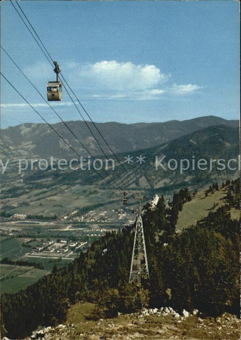 Seilbahn Brauneck Lenggries Isarwinkel