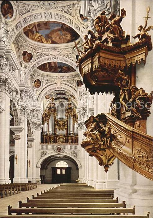 Kirchenorgel Passau Dom Kanzel