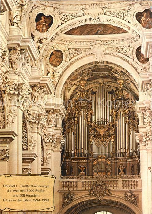 Kirchenorgel Passau Dom St. Stephan