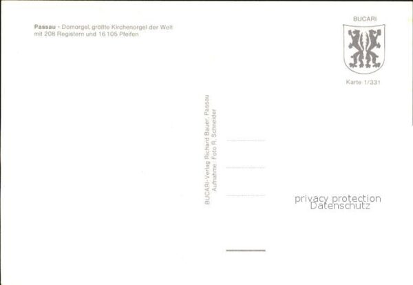 Kirchenorgel Passau Domorgel – Bild 2